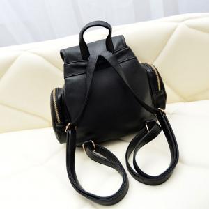 Fashion Black Mini Backpack on Luulla