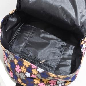 Fresh Cute College Style Floral Backpack
