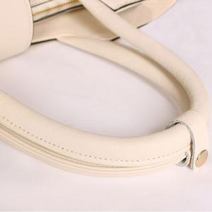 Elegant Simple Arrow Leather Handbag