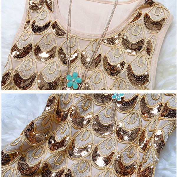 sequin a line