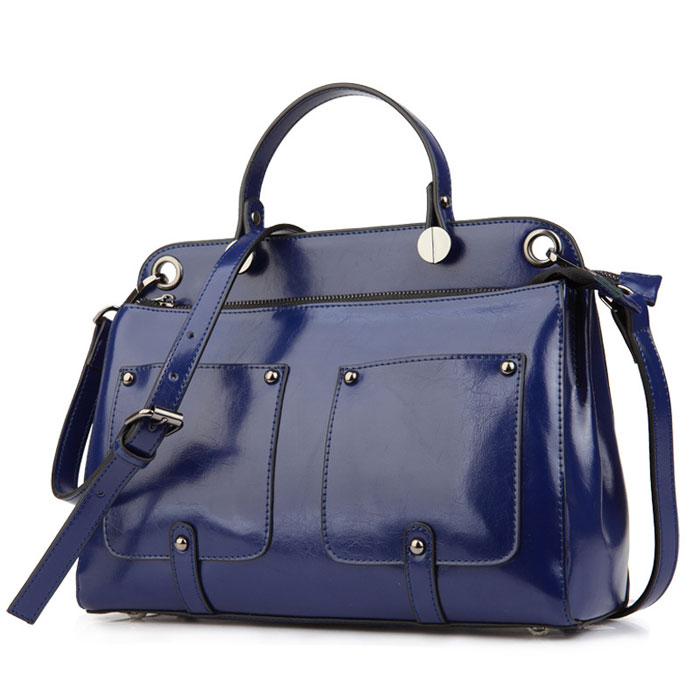 Leisure Fashion Rivet Glossy Handbag & Shoulder Bag on Luulla