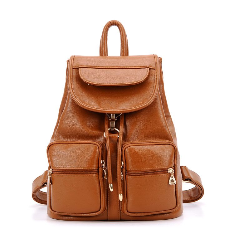 Fashion Multi-pocket College Backpack & Book Bag on Luulla